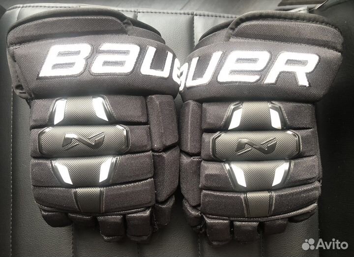 Хоккейные перчатки bauer 2n