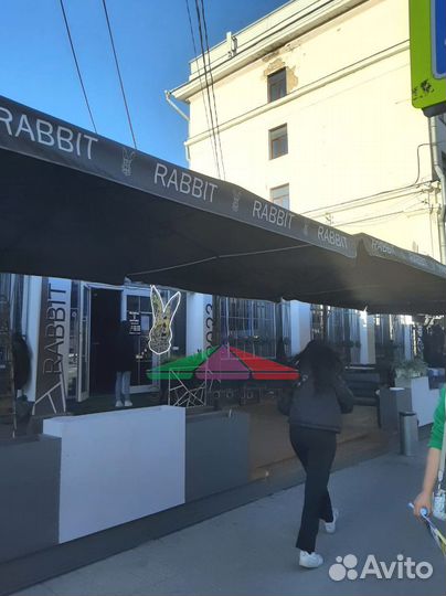 Уличные зонты двух-купольные для дома и дачи