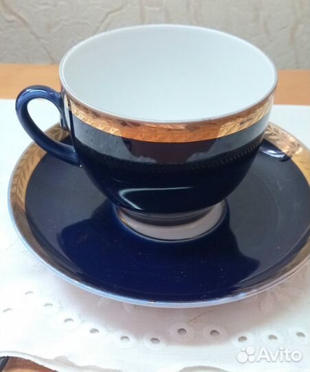 Чайная пара кобальт лфз