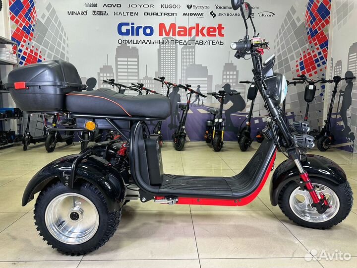 Электроскутер white siberia ikra