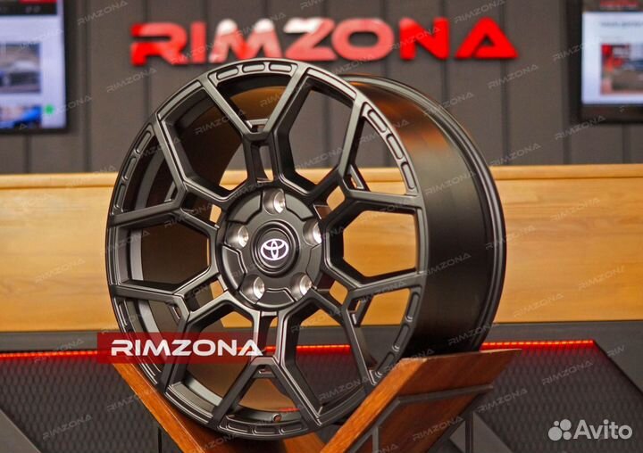 Кованые диски R22 на Toyota Land Cruiser