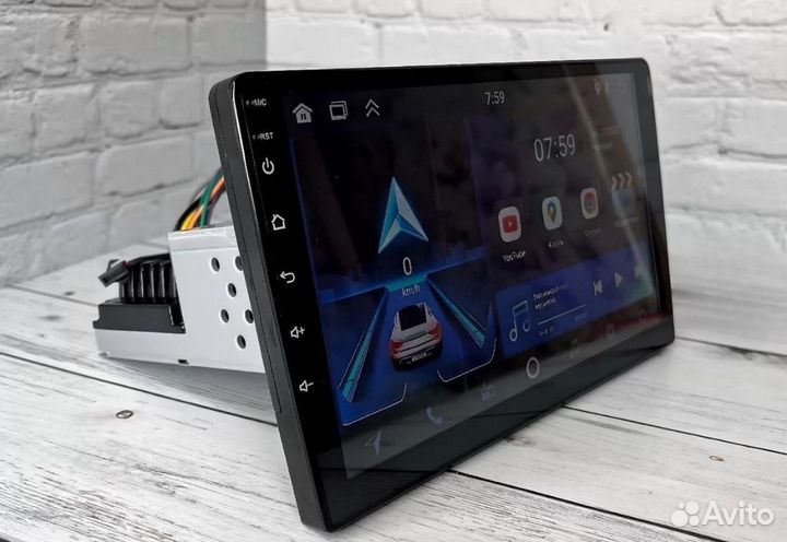 Магнитола android 1din 9 7 дюймов с кулером 2/32