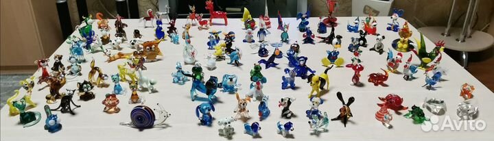 Фигурки из стекла