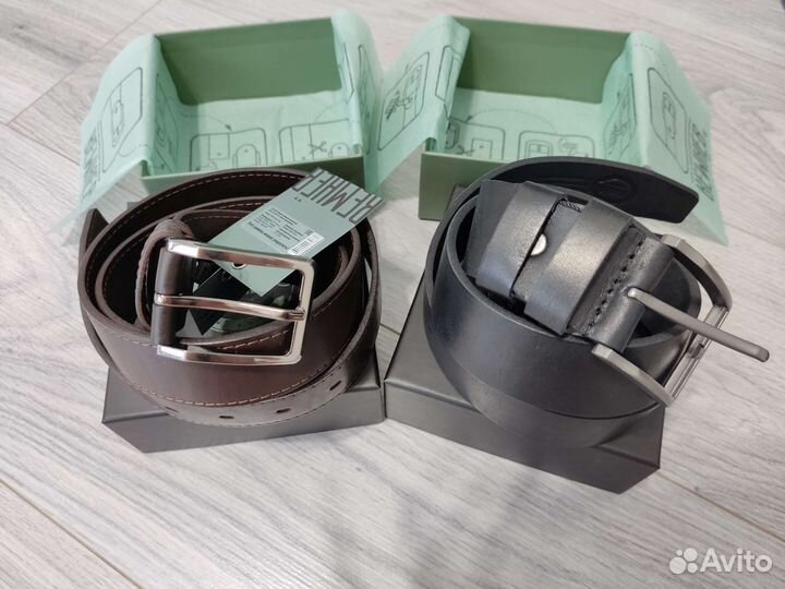 Ремень мужской натуральная кожа новый