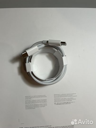 Кабель USB Type - C Apple Оригинал