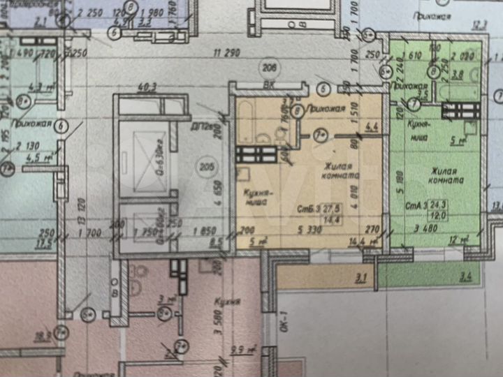 Квартира-студия, 27,8 м², 9/16 эт.