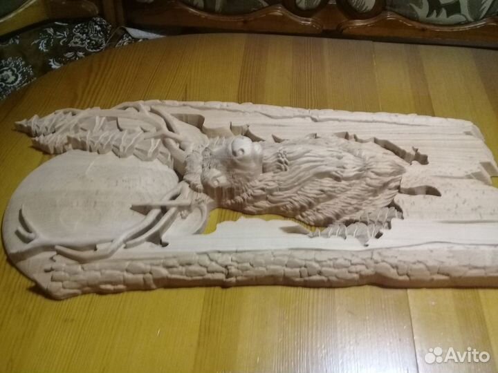 Панно резное