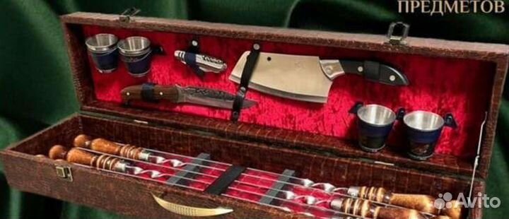 Шашлычный подарочный набор для пикника