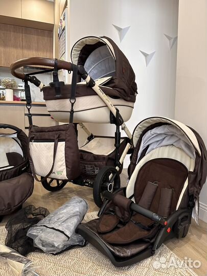 Детская Коляска 3 в 1 Verdi pepe eco plus