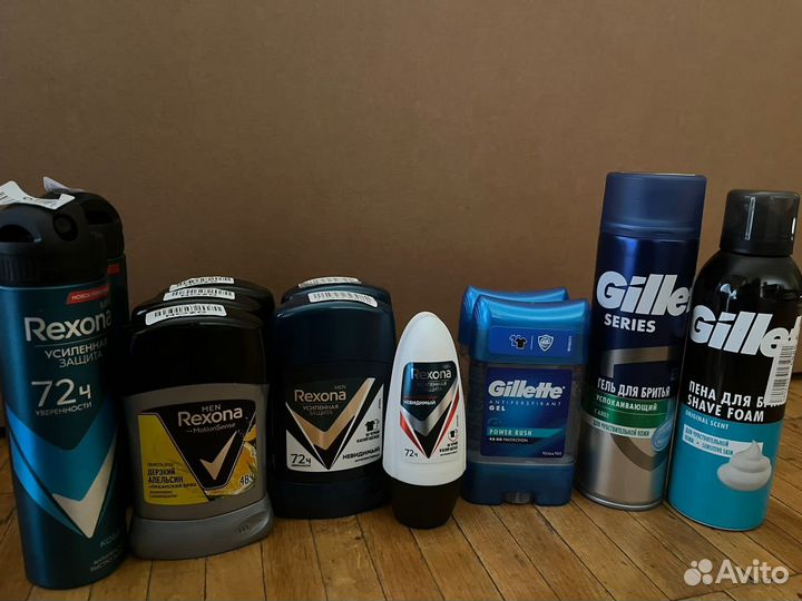 Косметика dove и rexona exxe