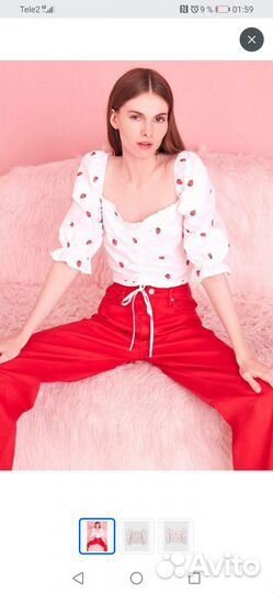 Продам хлопковую блузку