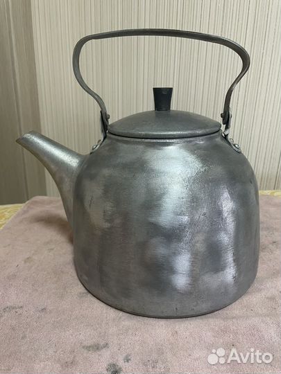 Литой алюминиевый чайник СССР
