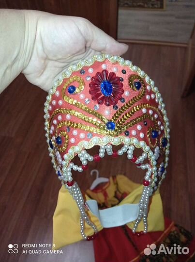 Народный костюм с кокошником