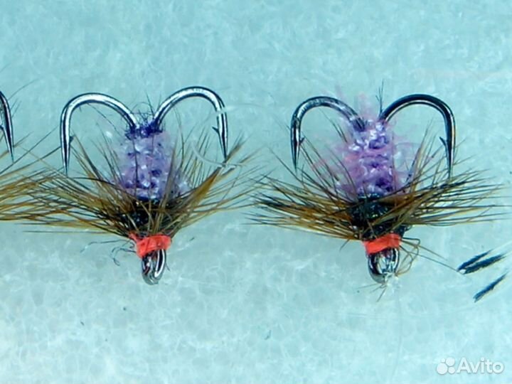 Набор уловистых мушек на Хариуса,Ленка -12 номер