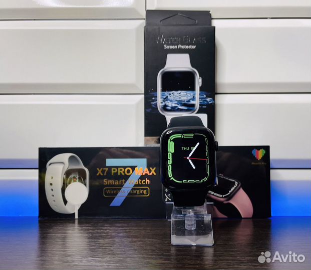 Новые SMART Watch X7 Pro Max + защитное стекло