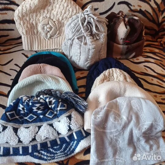 Шапка женская вязанная