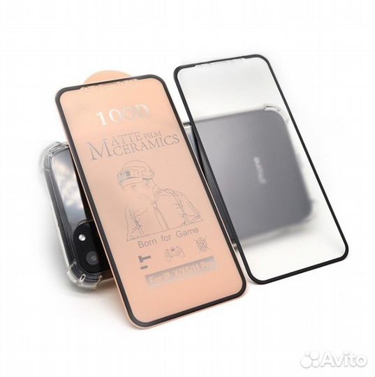 Керамическое стекло глянцевое iPhone X/XS/11Pro