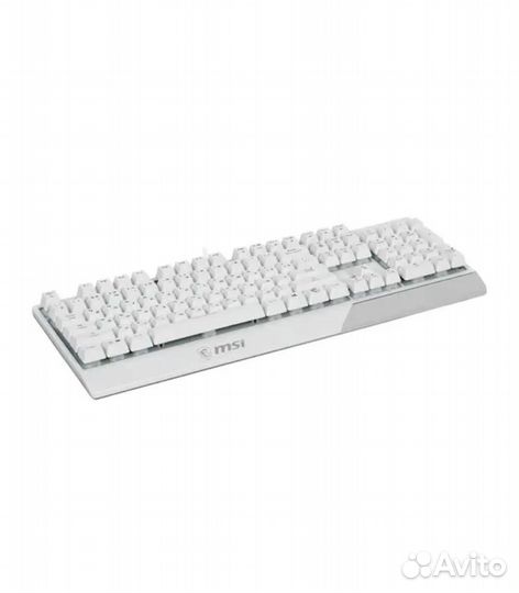 Проводная клавиатура MSI Vigor GK30 RU, белый