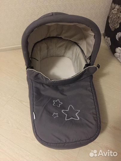 Люлька hauck для коляски Saturn/Mars, Lunar/stone