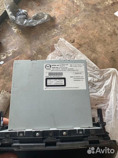 Магнитола mazda 6 gj