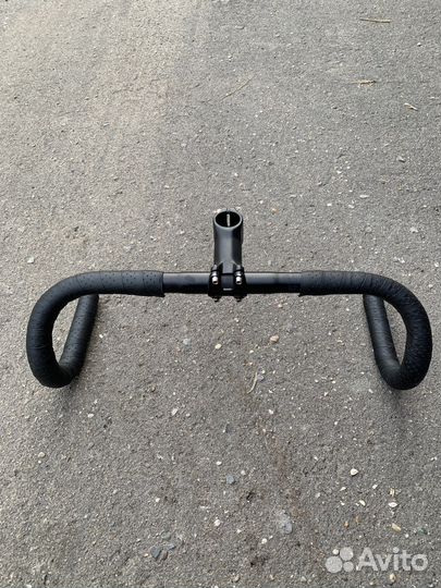 Руль баран алюминий 25.4 мм + вынос 90 мм