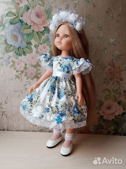 Платье на куклу Паола Рейна