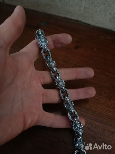 Серебряный браслет