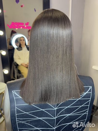 Кератиновое выпрямление и ботокс волос