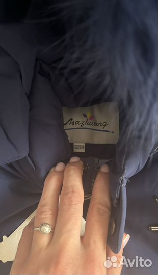 Пуховик новый 122