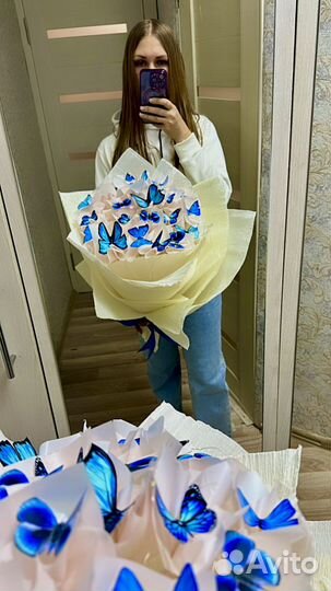 Букет из бабочек