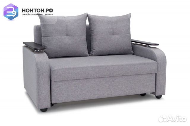Диван аккордеон Лайт серый