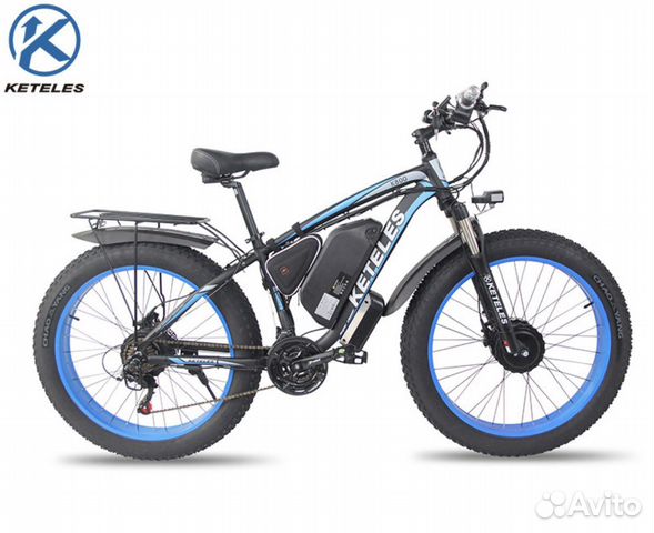 Мощный полноприводный электровелосипед