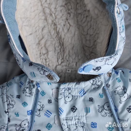 Зимний/весенний комбинезон 86 см