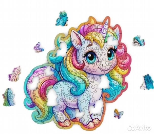 Пазлы детские деревянные