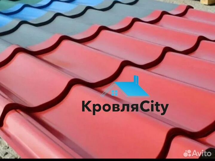 Металлочерепица монтеррей, каскад / кровля