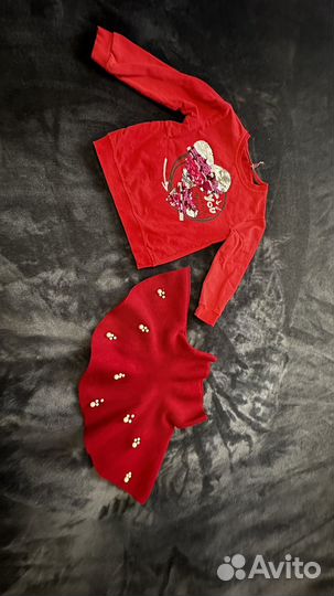 Вещи пакетом на девочку 86 92 98