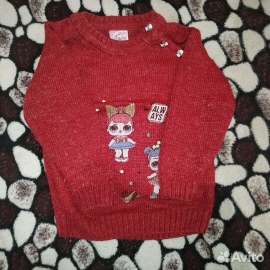 Свитер для девочки 2-3 года
