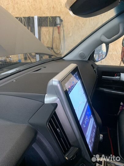 Магнитола tesla на toyota land cruiser 200