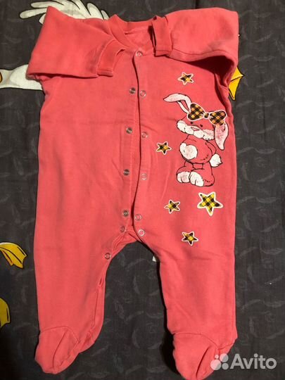 Мешок вещей на девочку 56-62