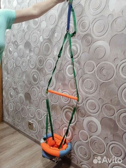 Детская качелька подвесная