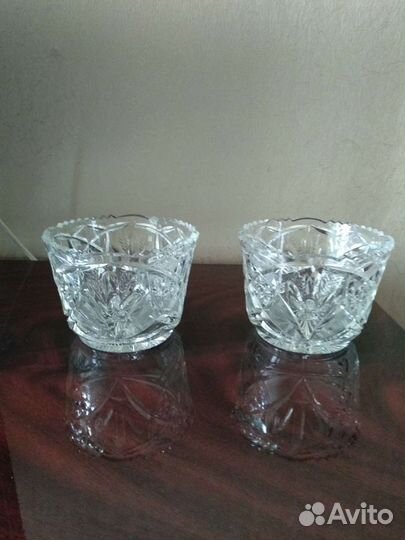 Салатник хрустальный