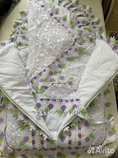 Конверт на выписку для девочки