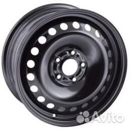 Диски Trebl 7730 5.5x15 4*114.3 ET40 DIA66.1 Black Штампованный