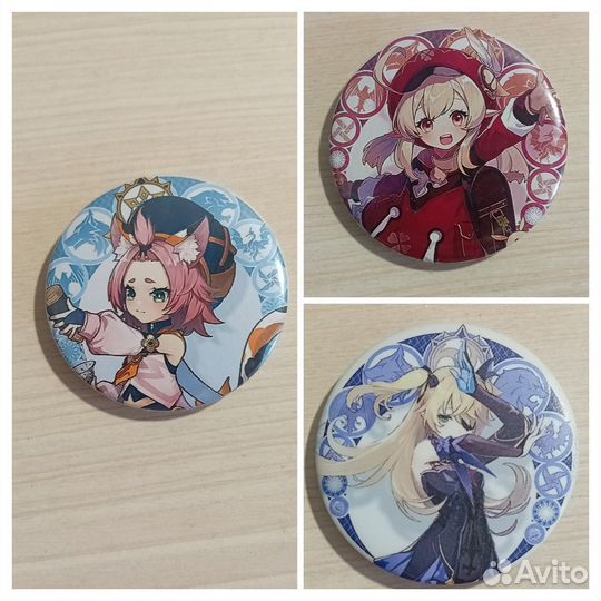 Значки по Genshin Impact