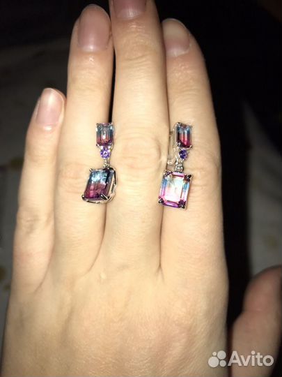 Серебряные серьги