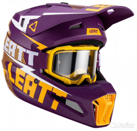 Шлем Leatt Moto 3.5 Helmet Kit