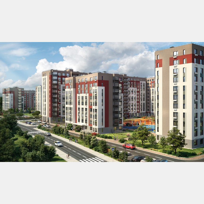 3-к. квартира, 80,9 м², 2/8 эт.