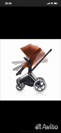 Коляска сайбекс приам люкс