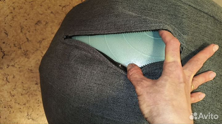 Мяч для фитнеса в чехле, фитбол