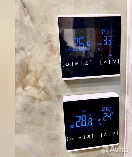 Умный терморегулятор для теплого пола WiFi